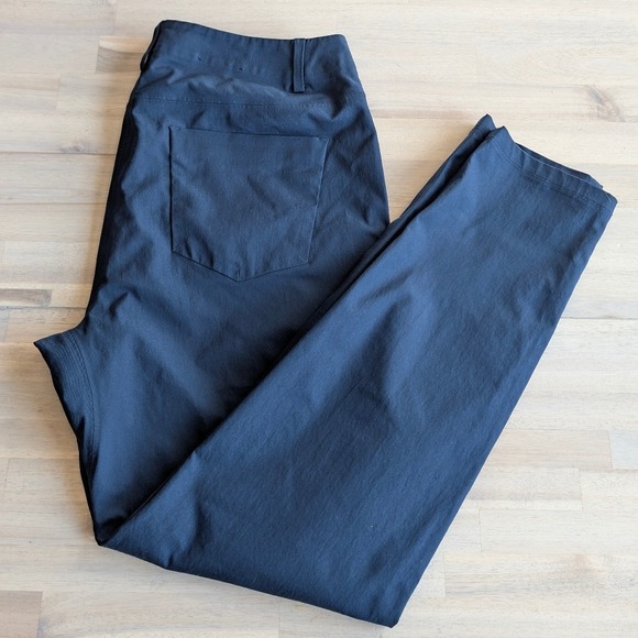 lululemon athletica Other - Lululemon ABC Pants Mens Size 32 Black Slim Fit Technical Fabric